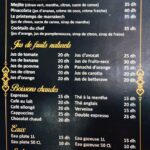 Menu Terrasse La Medersa Marrakech August 2024 420508-095700